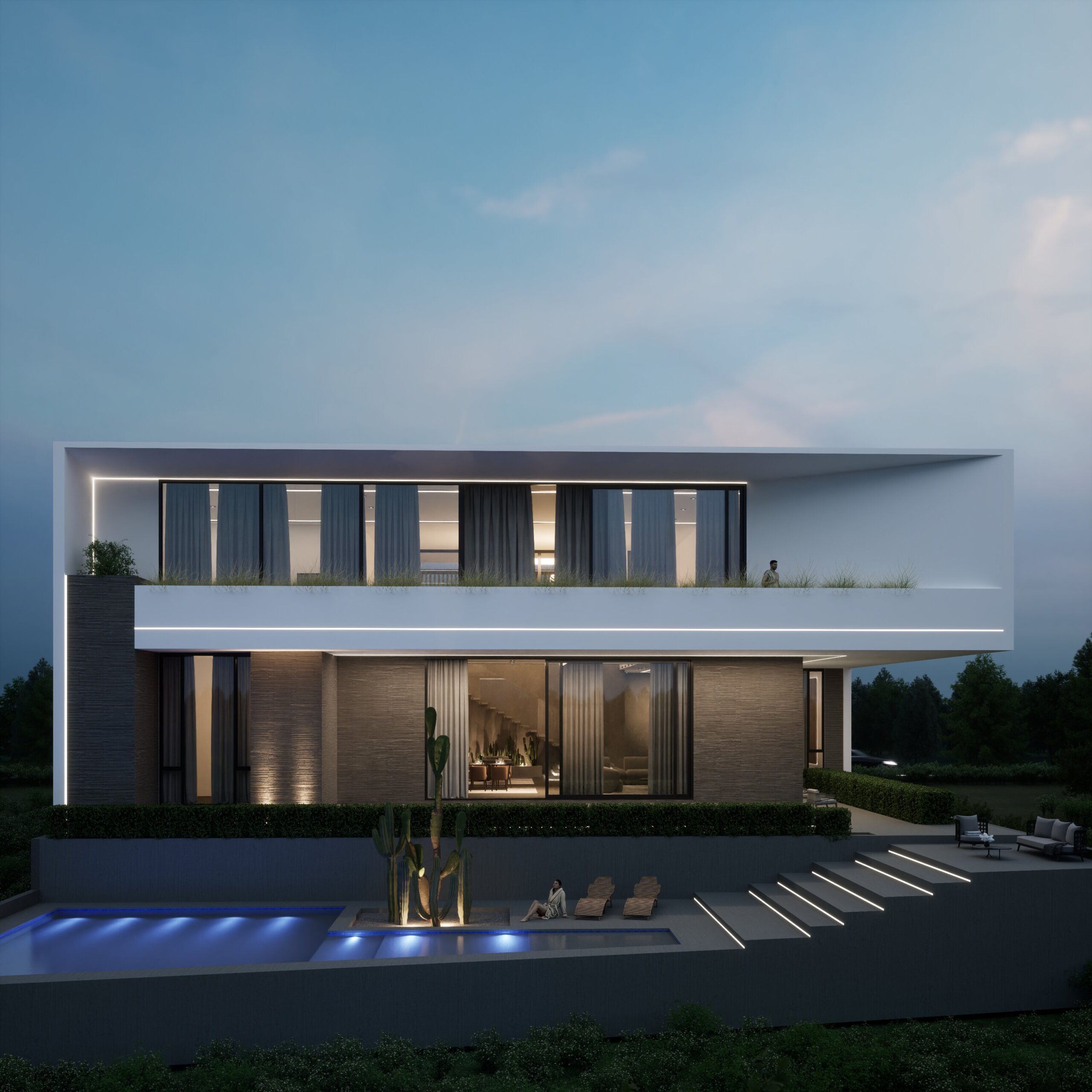 house-with-fountain-front-it